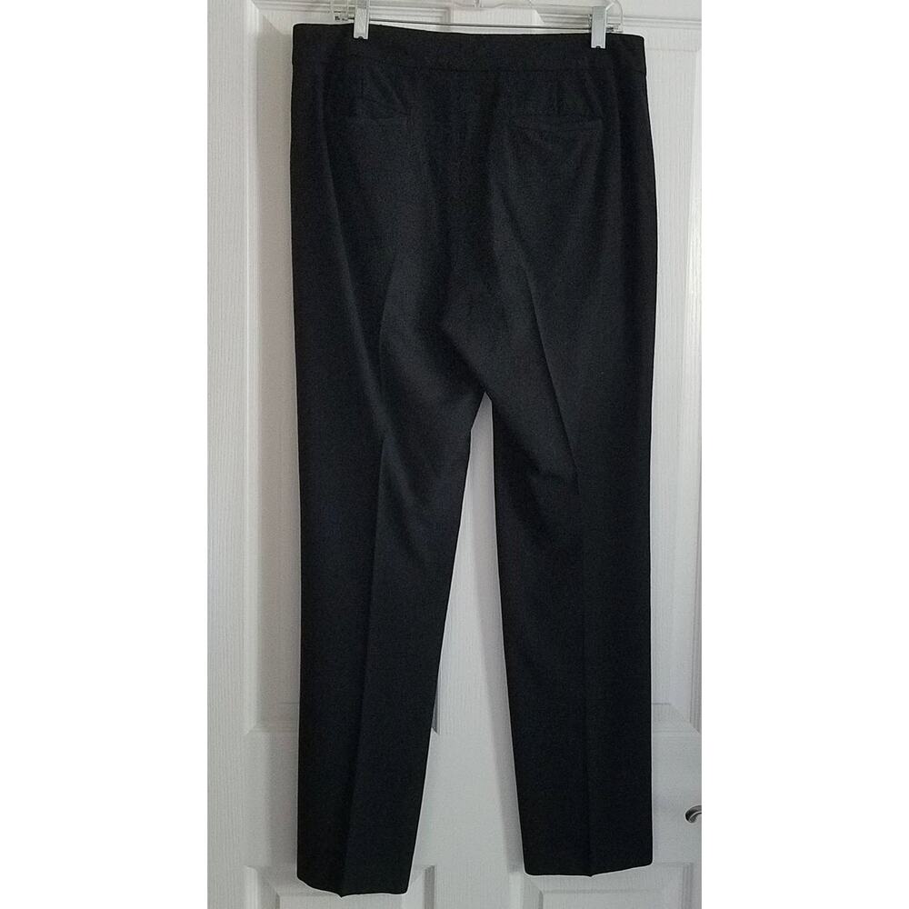 TALBOTS Black Heritage Wool Blend‎ Professional Career Pants Women's Size 10 - Picture 2 of 8